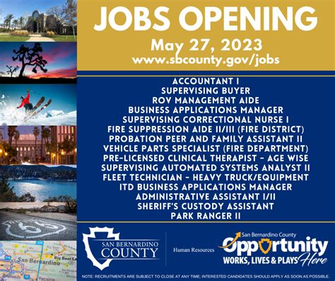 2023 San Bernardino County Jobs Government Jobs ADA